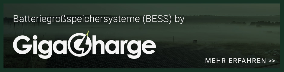 GigaCharge Batteriegroßspeichersysteme (BESS) - Mehr erfahren